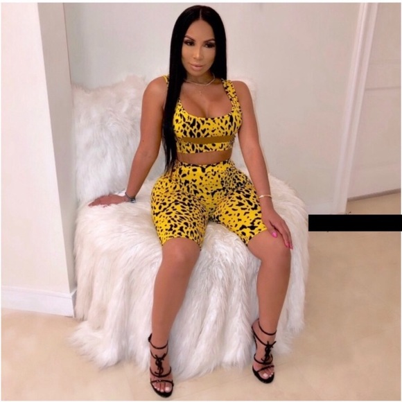 Leopard Print Set - Picture 1 of 4